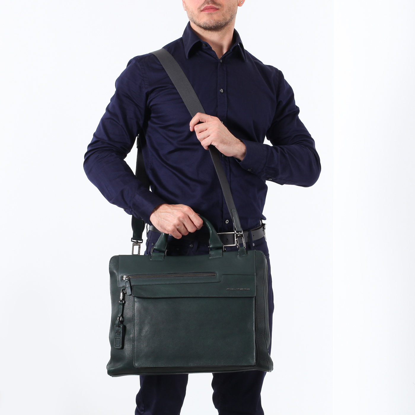 Деловая сумка из мягкой кожи Piquadro Vostok