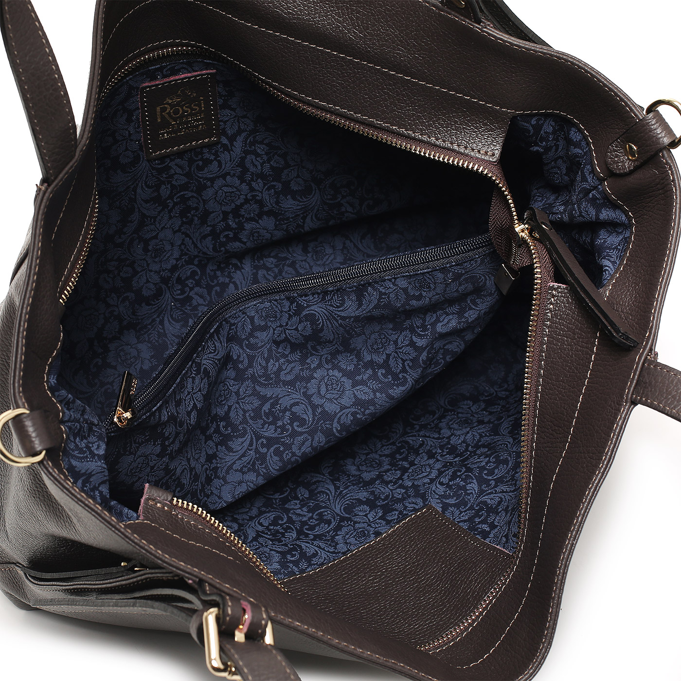 Кожаная сумка Bruno Rossi Dollaro