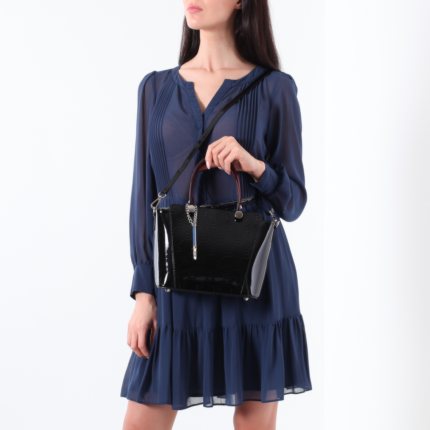 Сумка-трапеция на молнии Sara Burglar Diva