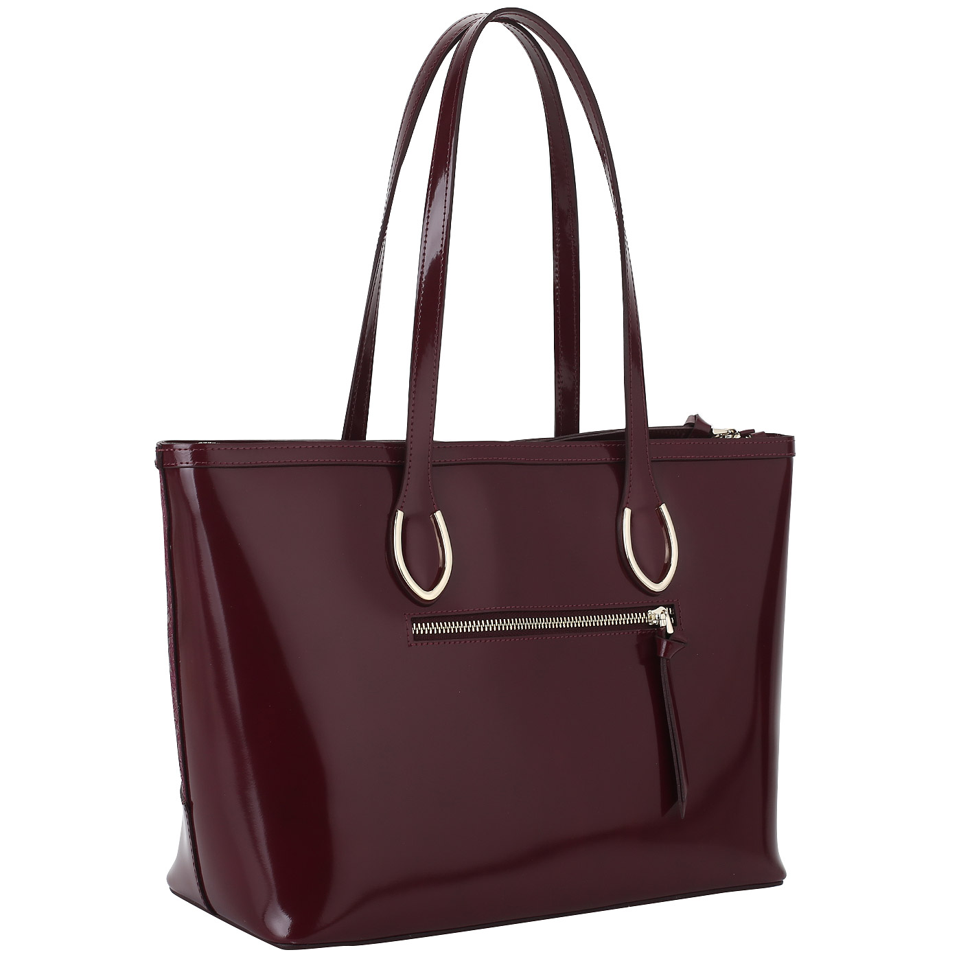 Комбинированная сумка с тиснением Aurelli 