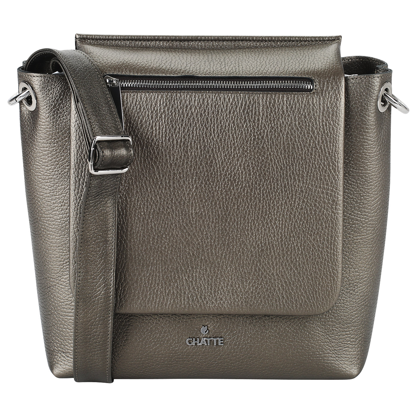 Chatte Сумка цвета олива