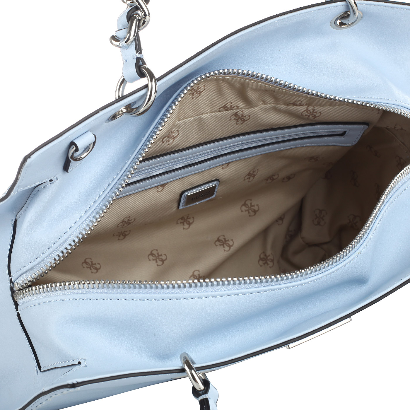 Женская сумка с декоративными ручками Guess Sawyer