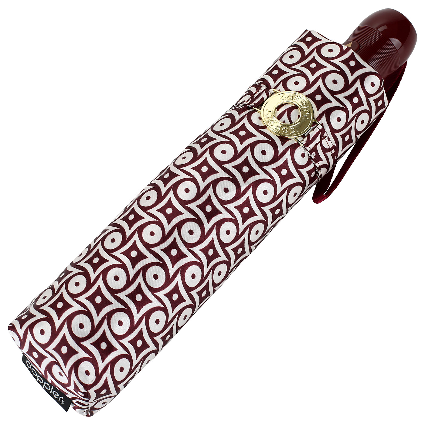 Женский зонт с узором в чехле Doppler Dual