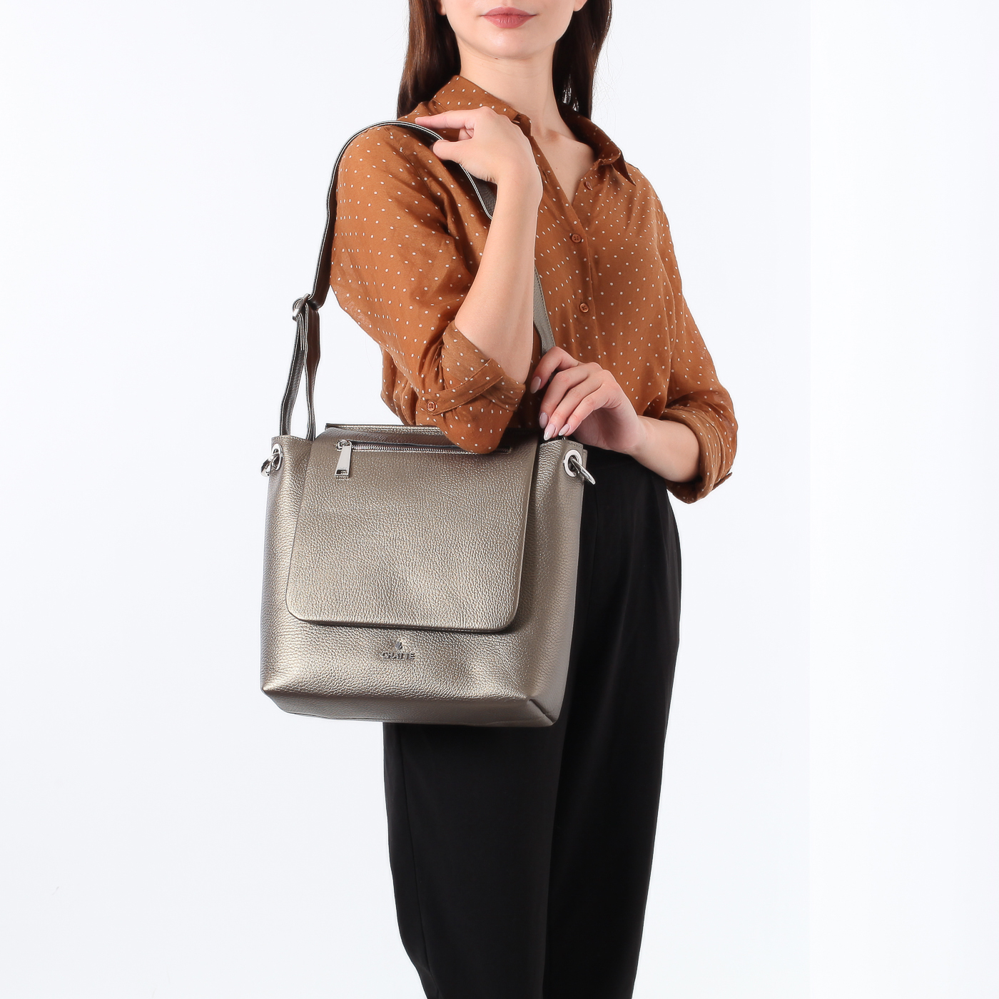 Сумка цвета олива Chatte 