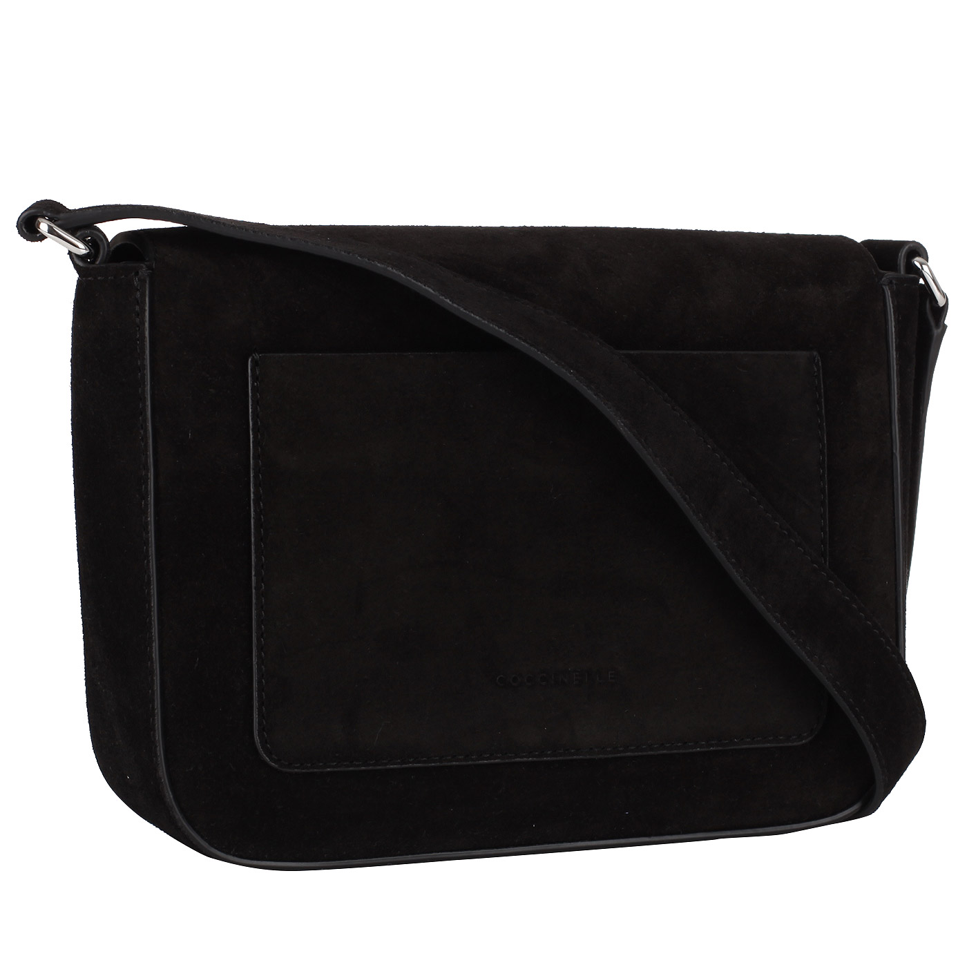 Замшевая сумочка кросс-боди Coccinelle Ambrine cross suede
