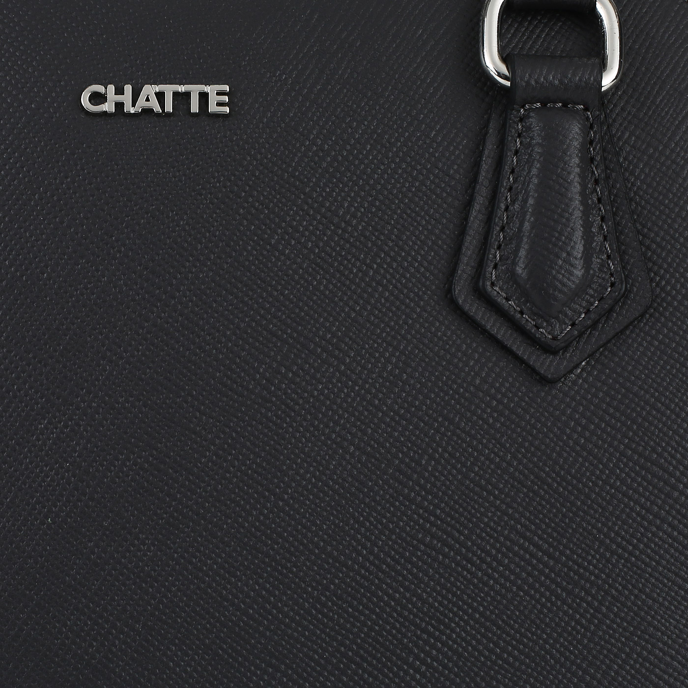 Сафьяновая сумка на молнии Chatte 