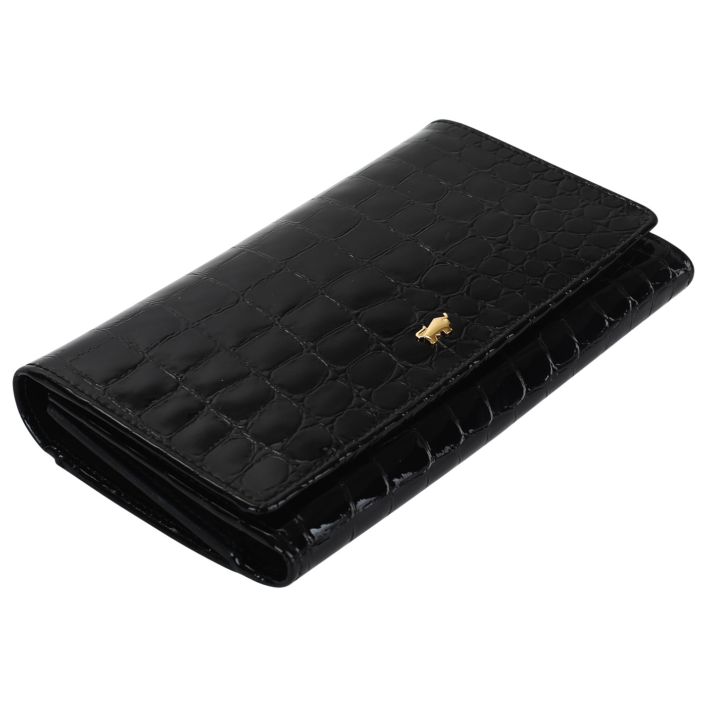 Портмоне с крокодиловой отделкой Braun Buffel Glanzcroko