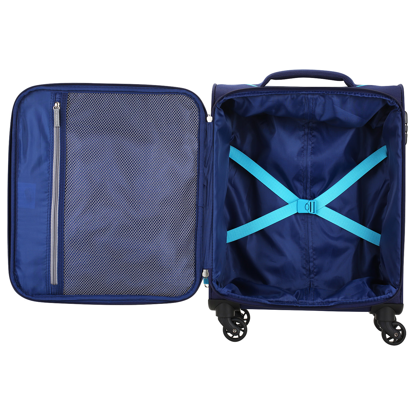 Чемодан для ручной клади тканевый с кодовым замком American Tourister Holiday Heat