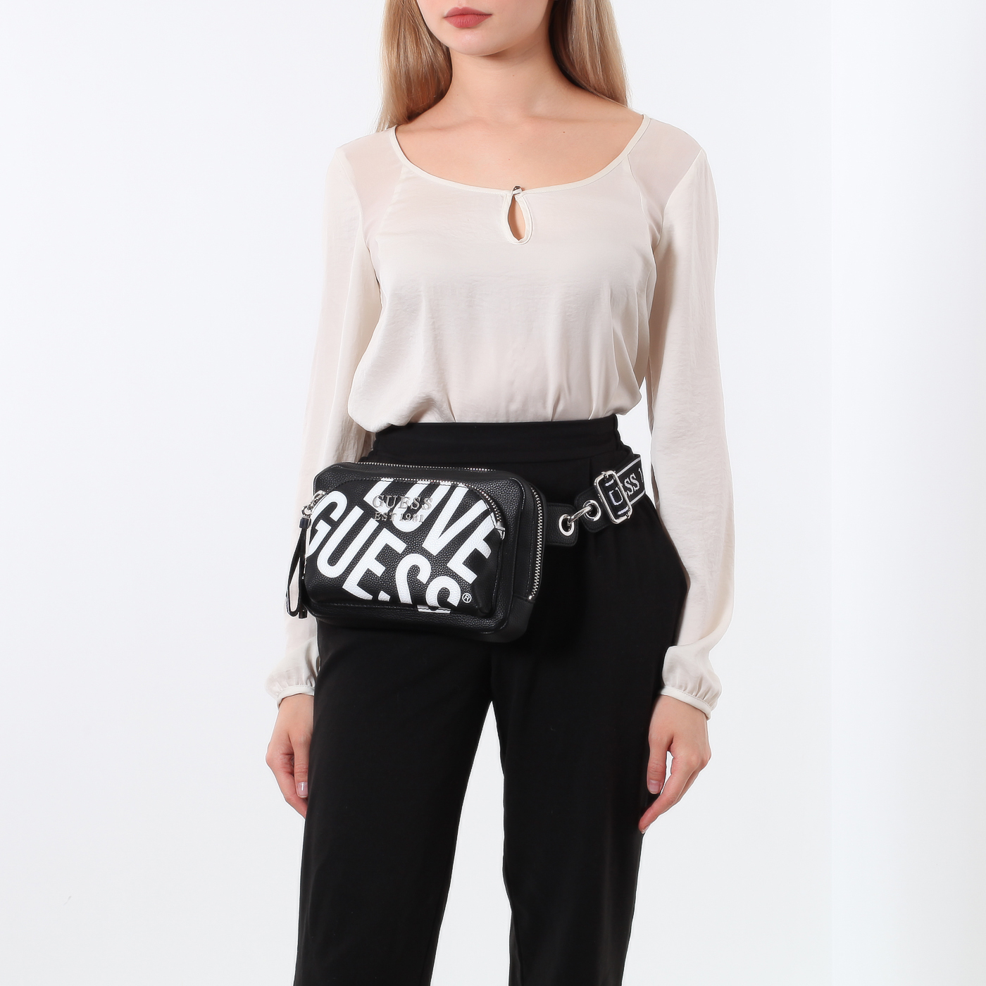 Поясная сумка на молнии Guess Haidee