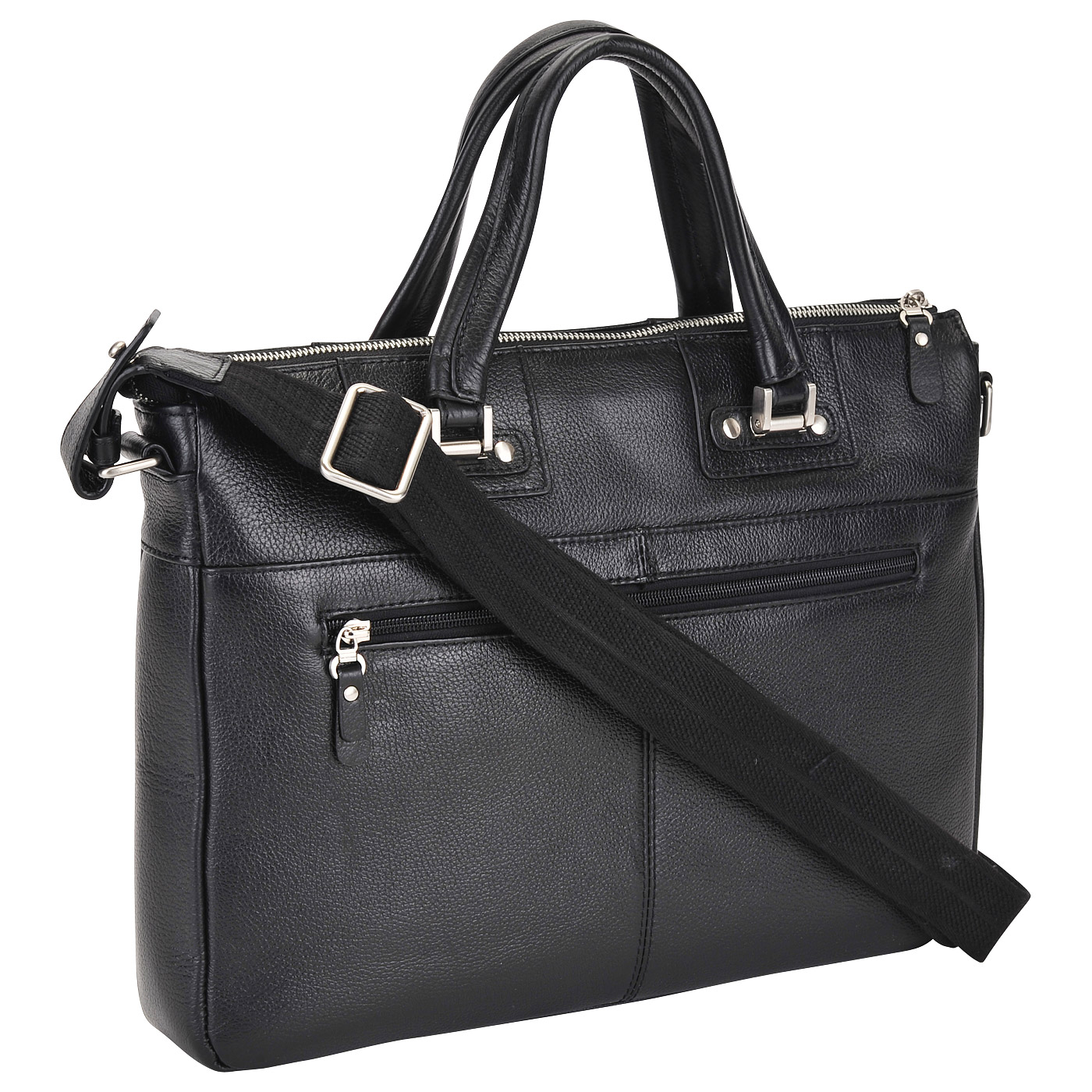 Мужская кожаная деловая сумка Dr. Koffer 