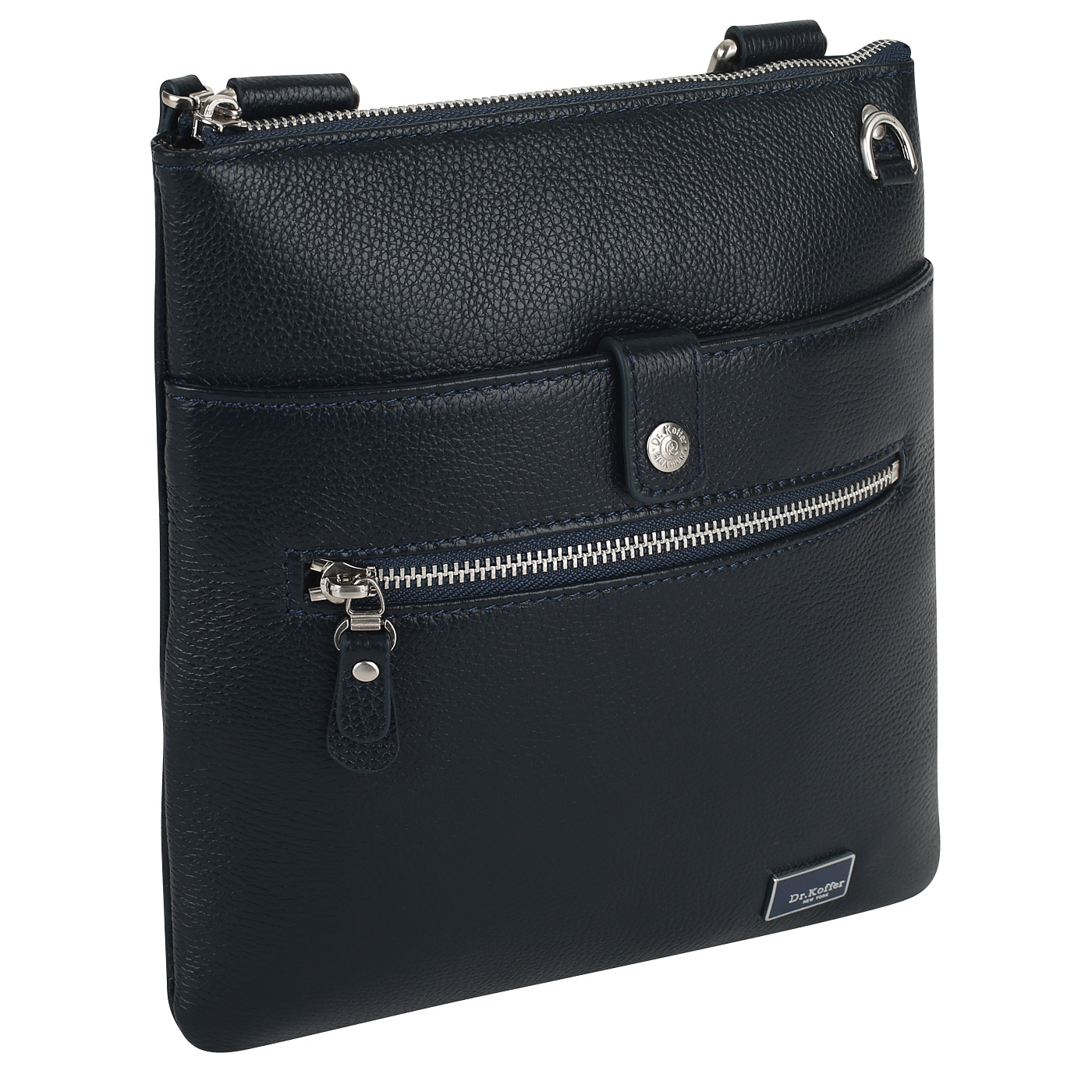 Кожаная сумка через плечо Dr. Koffer 