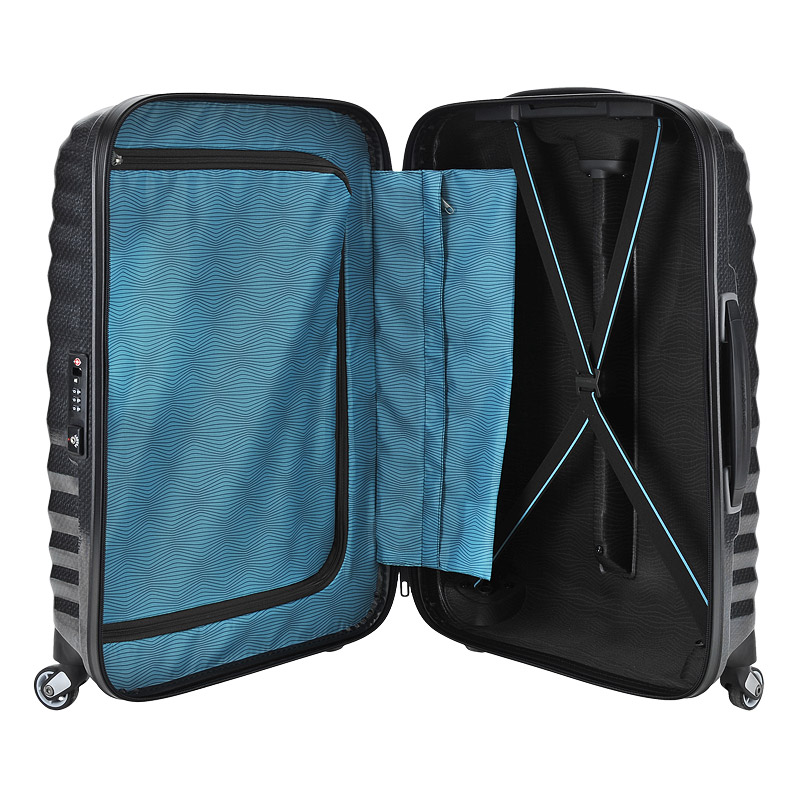 Чемодан для ручной клади из материала Curv Samsonite Lite-Shock