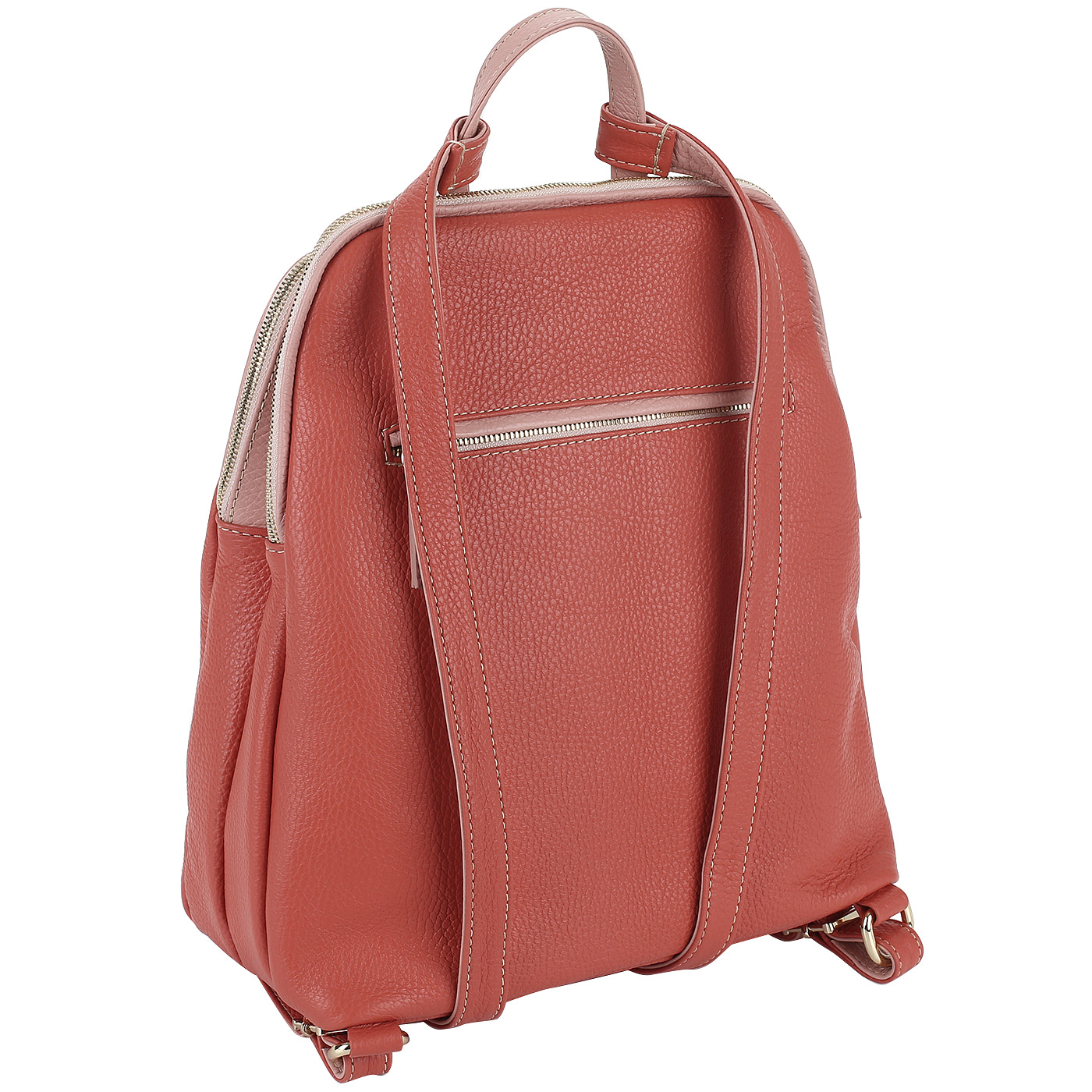 Рюкзак кораллового цвета Bruno Rossi 