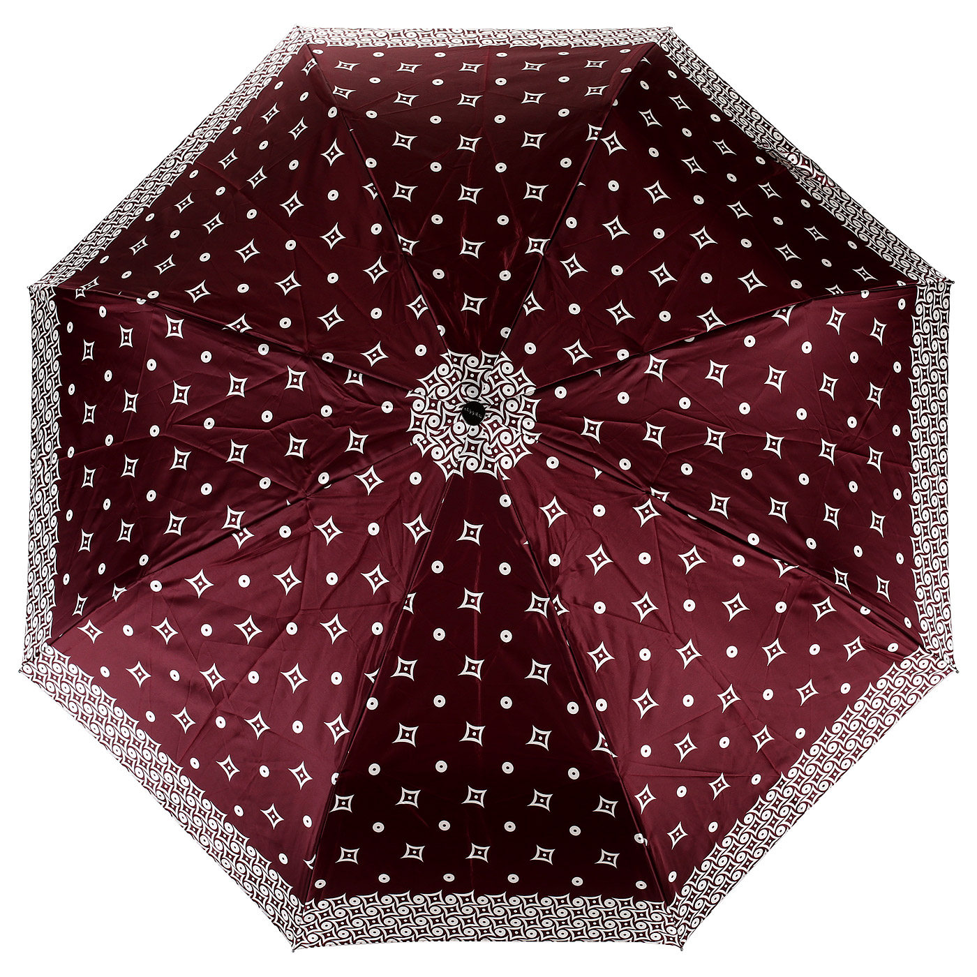 Бордовый женский зонт Doppler Dual