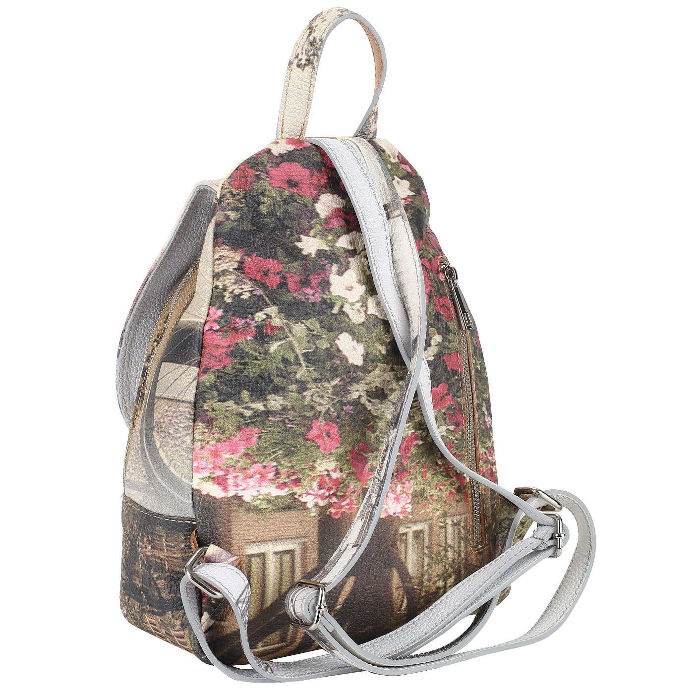 Кожаный рюкзак с откидным клапаном Acquanegra Amsterdam