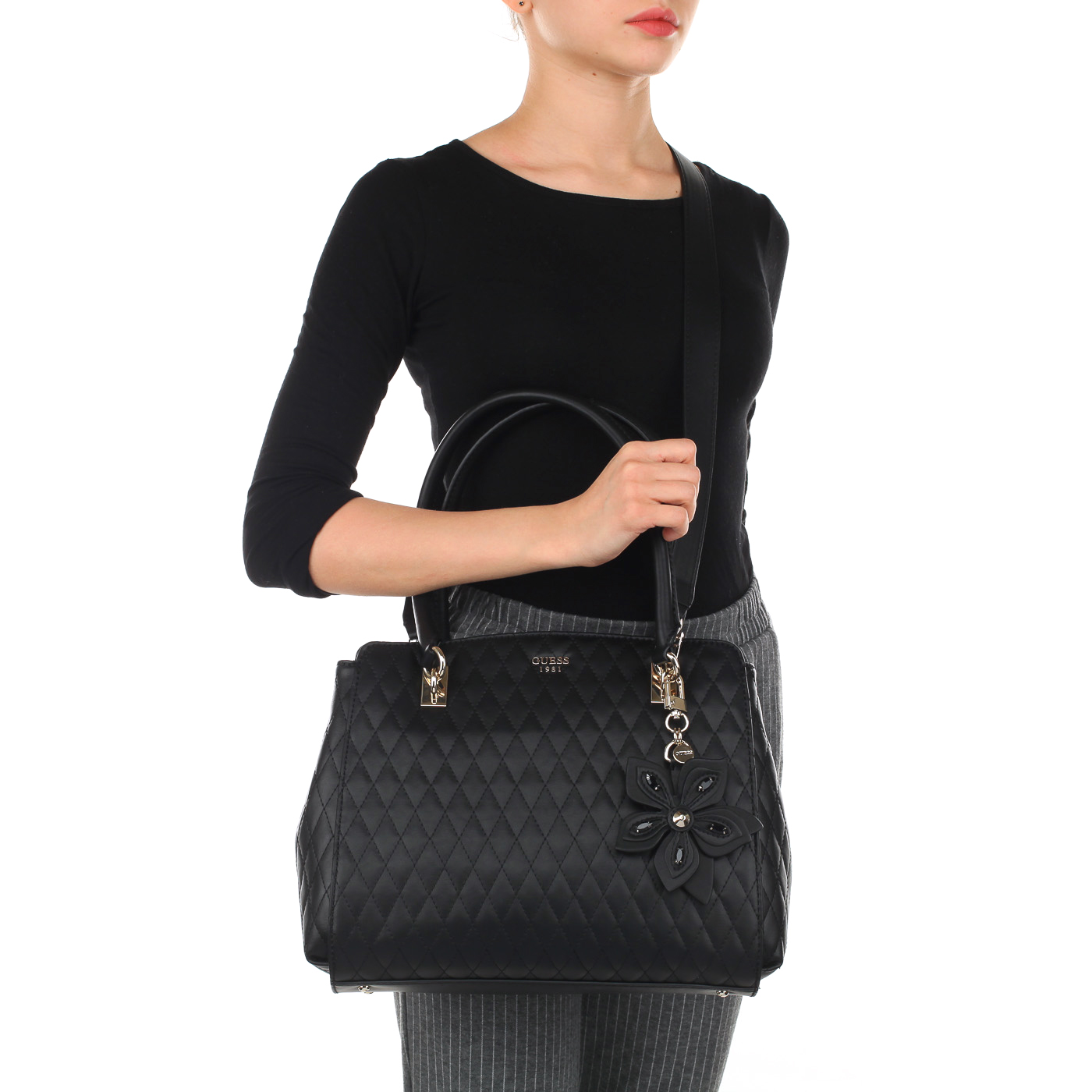 Женская сумка с двумя отделами Guess Sibyl