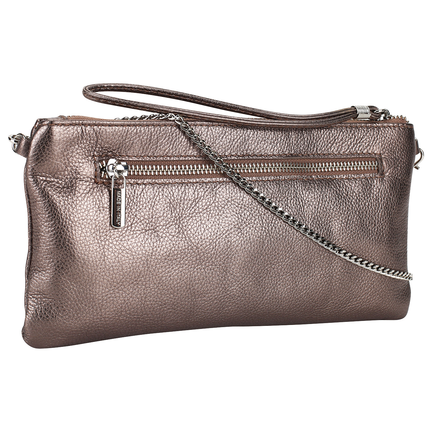 Женский кожаный клатч Marina Creazioni 