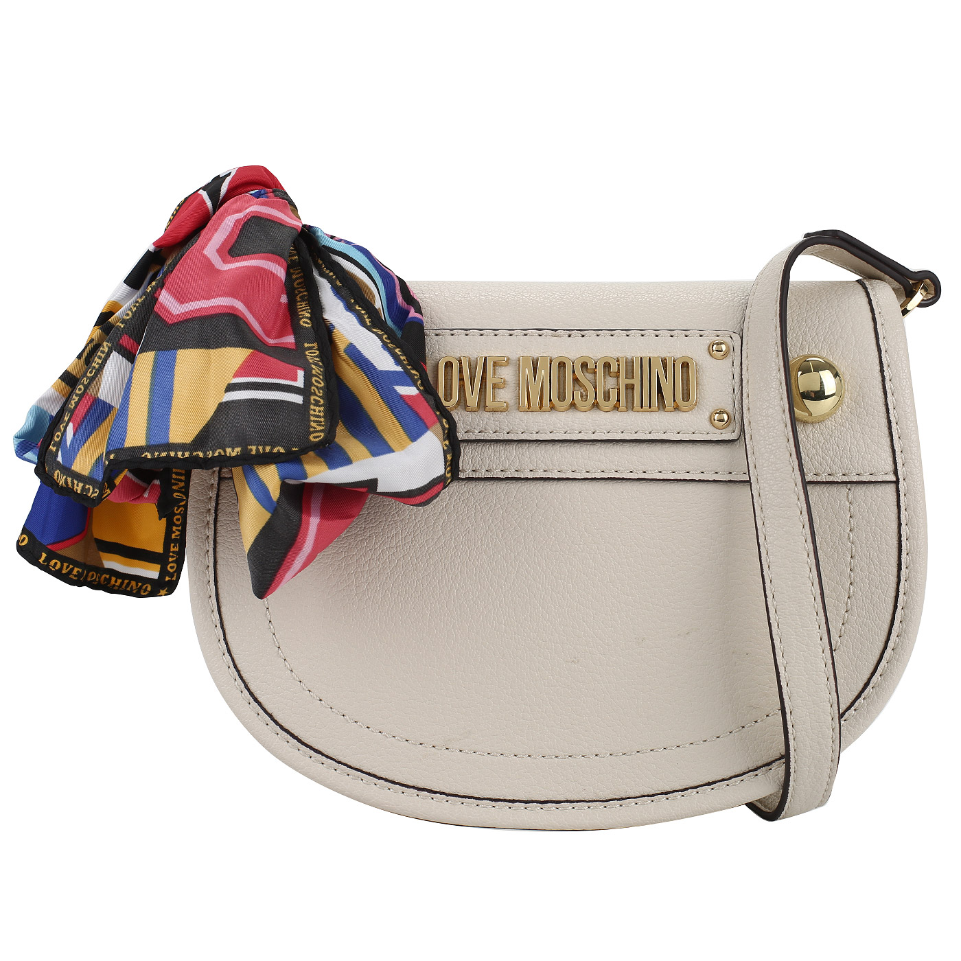 Love Moschino Сумочка-седло с откидным клапаном