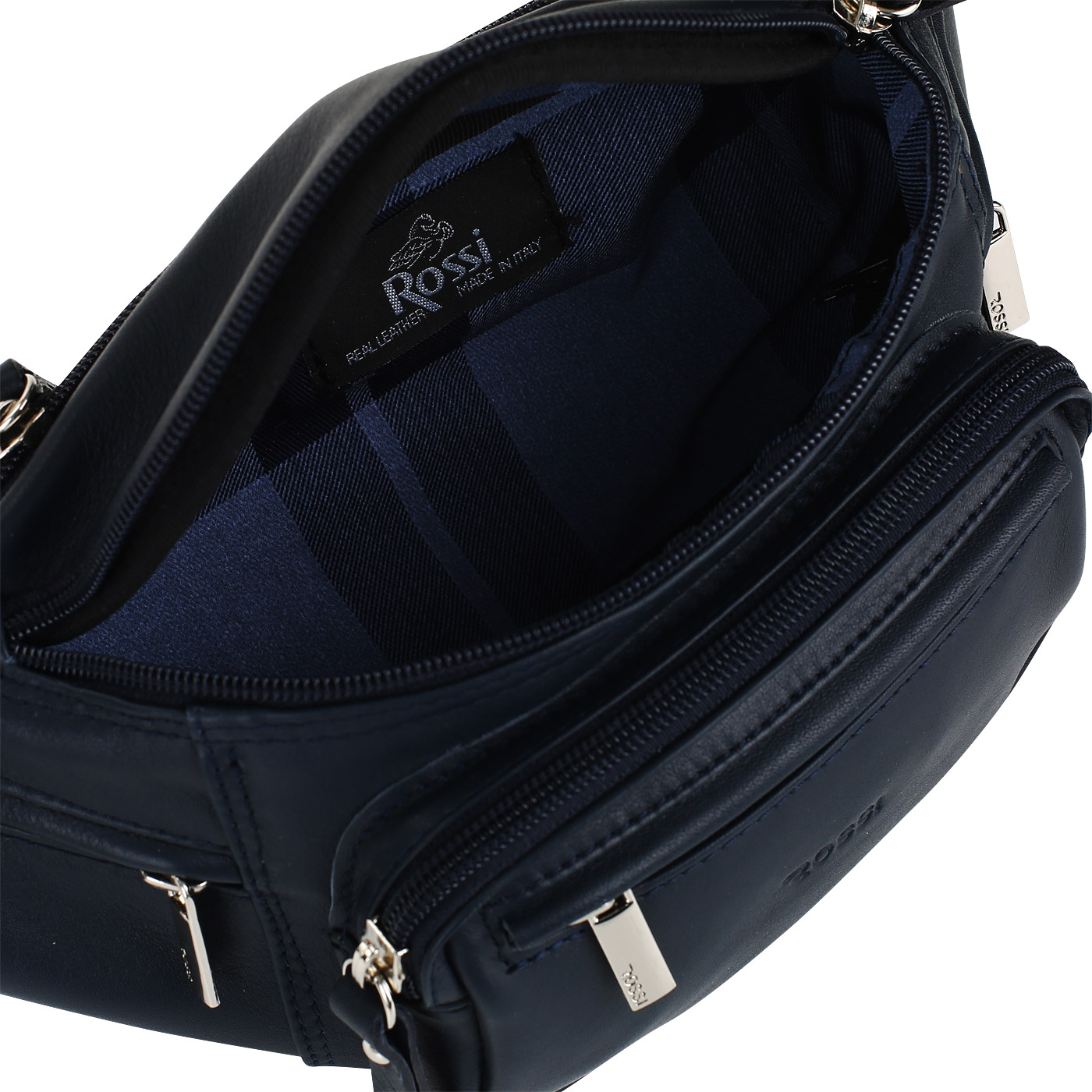 Поясная сумка из натуральной кожи Bruno Rossi 