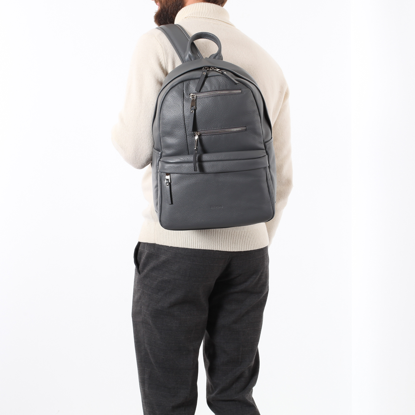 Рюкзак из натуральной кожи Stevens 