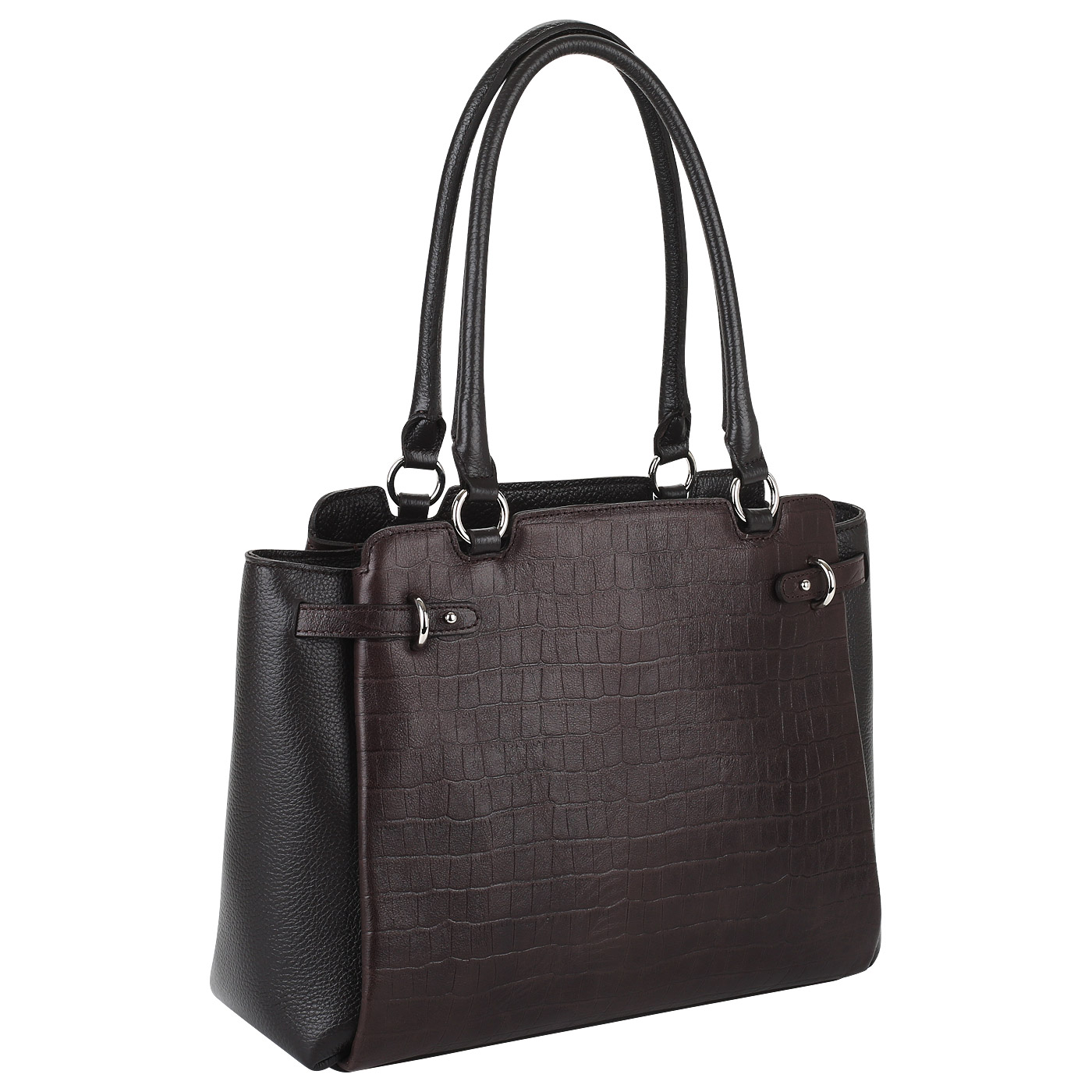 Сумка из коричневой кожи Chatte 