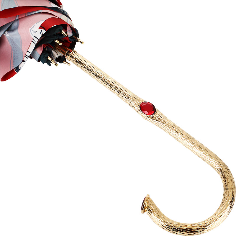 Зонт с принтом внутри Pasotti 