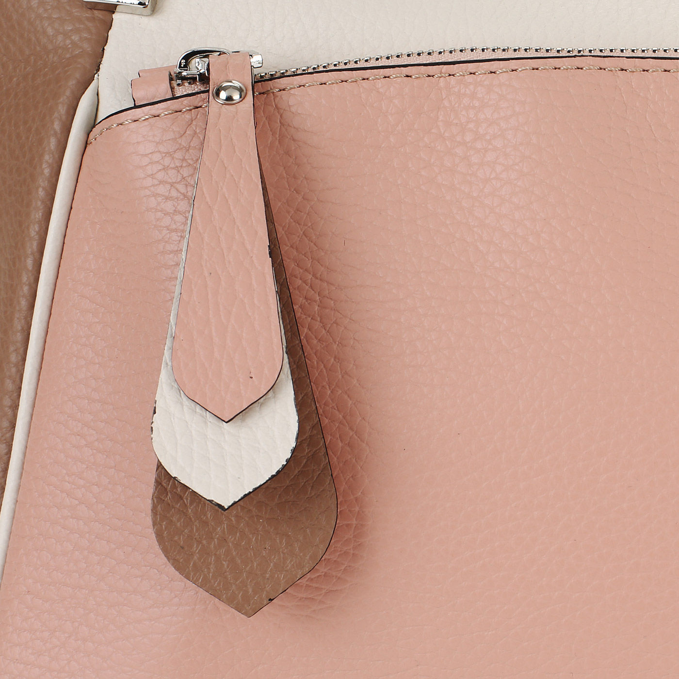 Кожаная сумка на молнии Chatte Marseille