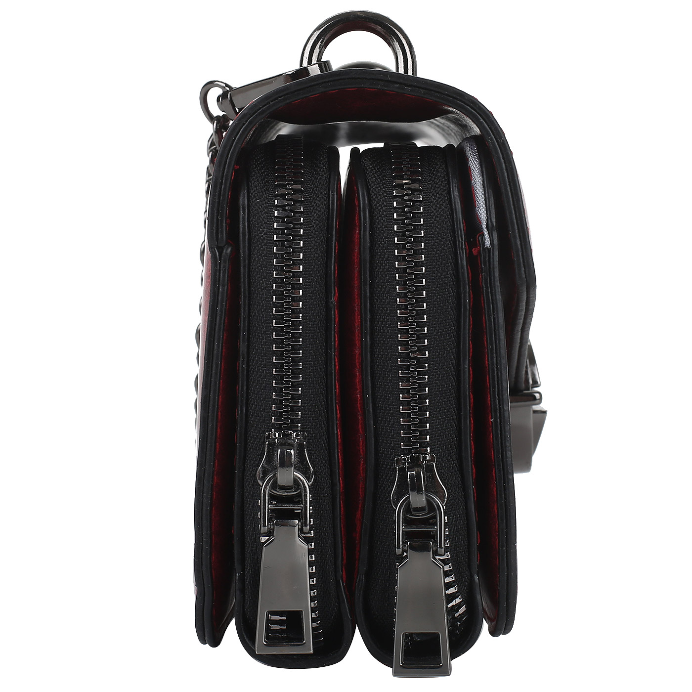 Красная сумочка с откидным клапаном Dispacci 