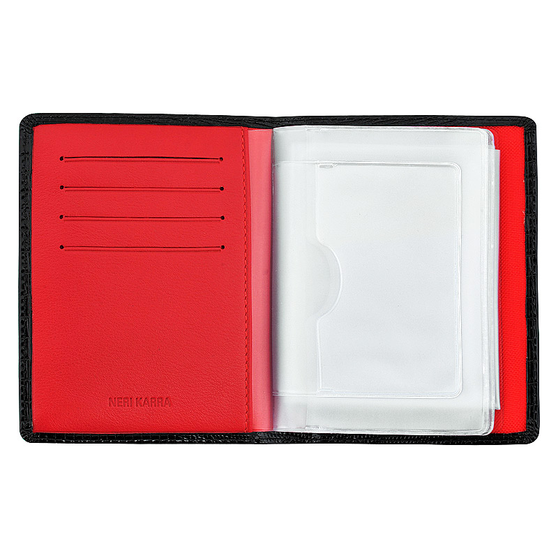 Обложка для паспорта и автодокументов Neri Karra 