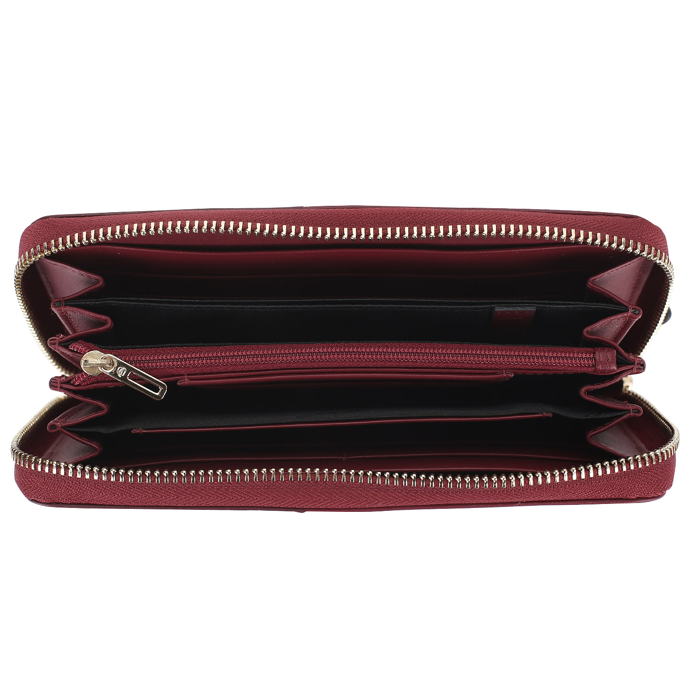 Вместительный кожаный кошелек Piquadro Echo