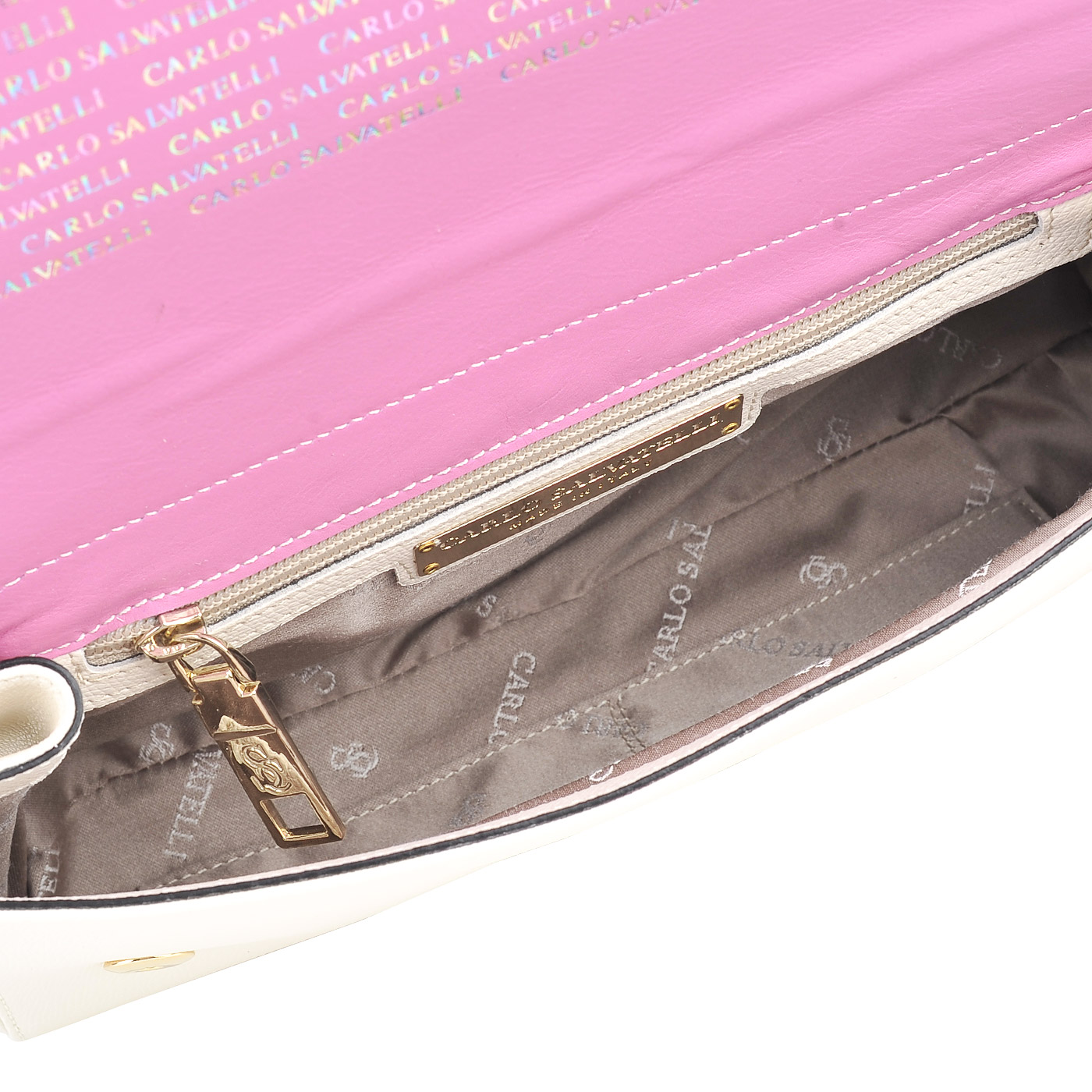 Женская кожаная сумка через плечо Carlo Salvatelli Lord