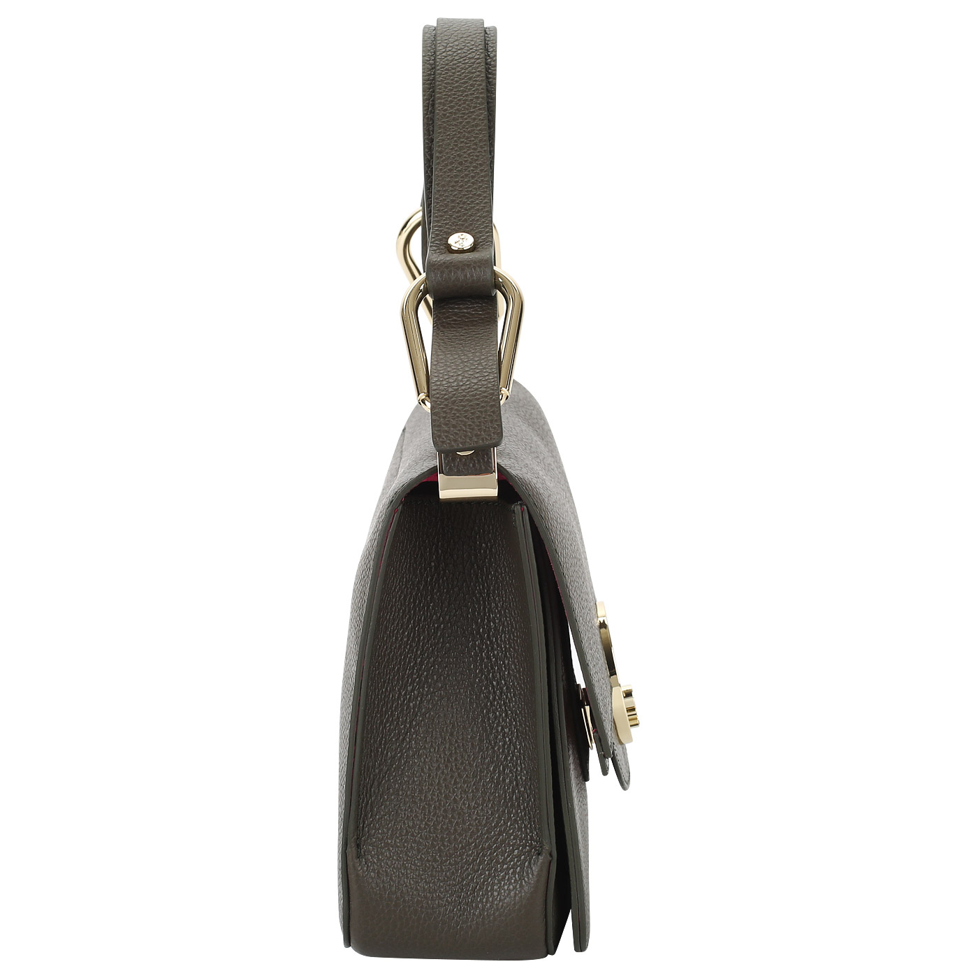 Кожаная сумочка кросс-боди Carlo Salvatelli Gemma