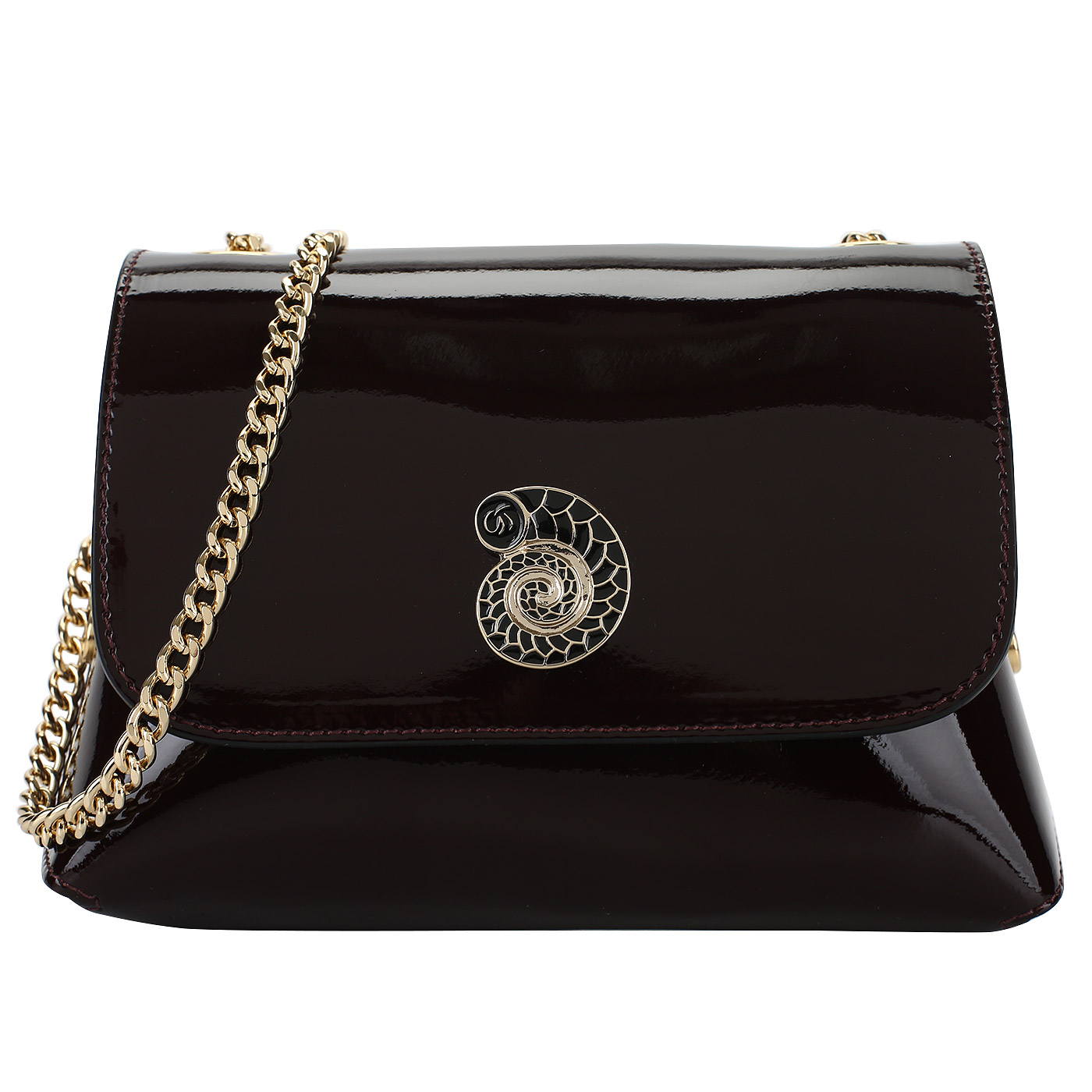 Gilda Tonelli Кожаная лаковая сумочка