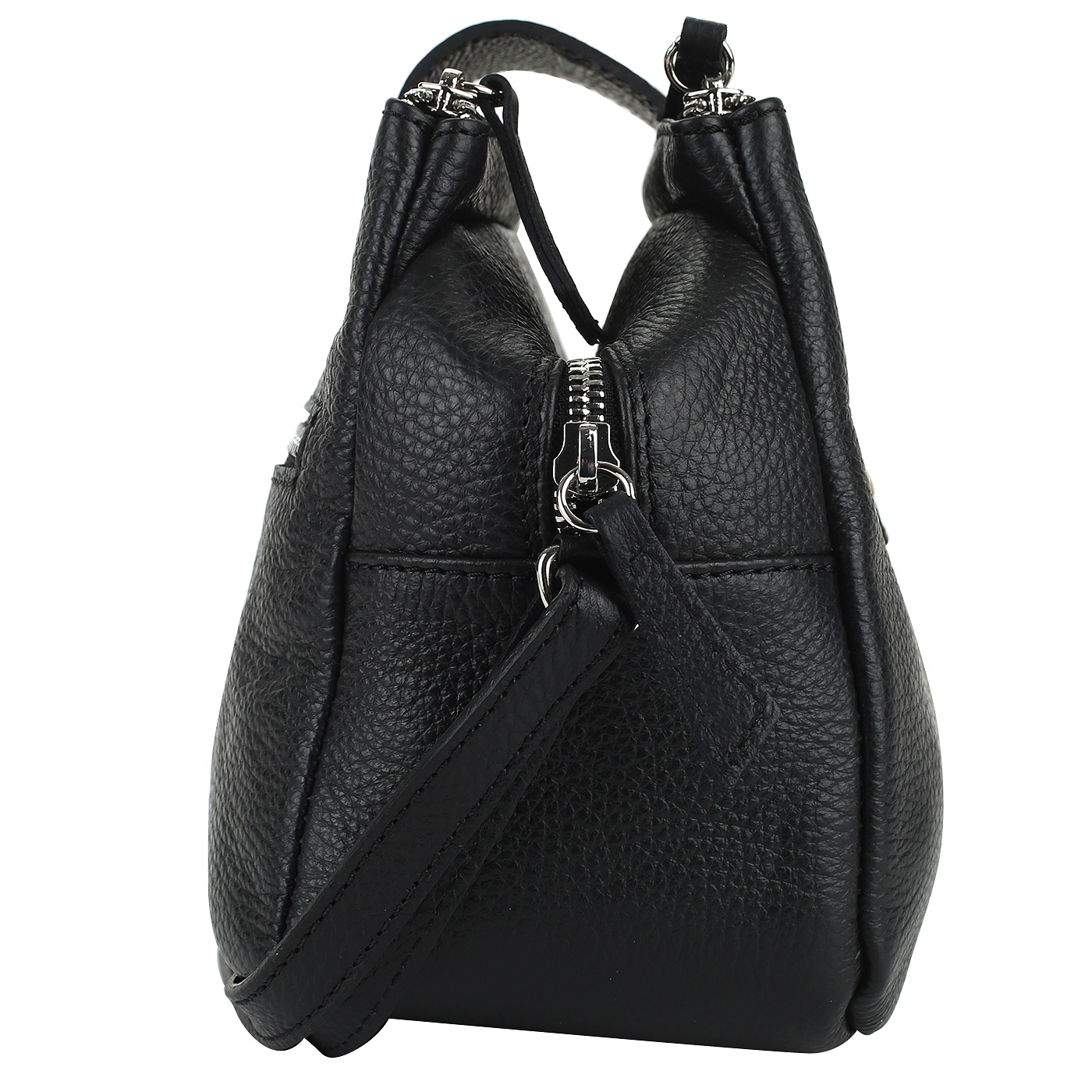 Кожаная сумка с тремя отделениями Marina Creazioni 