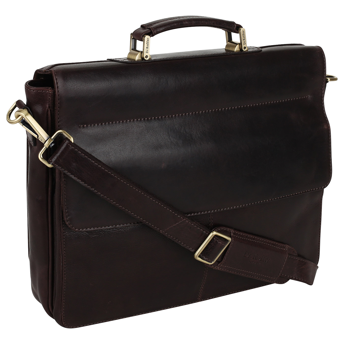 Портфель из натуральной кожи Dr. Koffer 