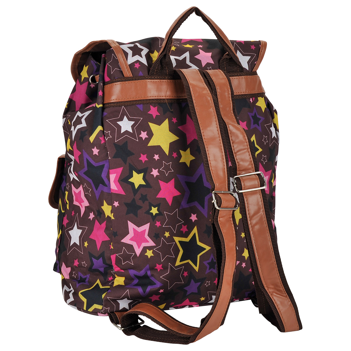 Вместительный детский тканевый рюкзак с принтом Creative 