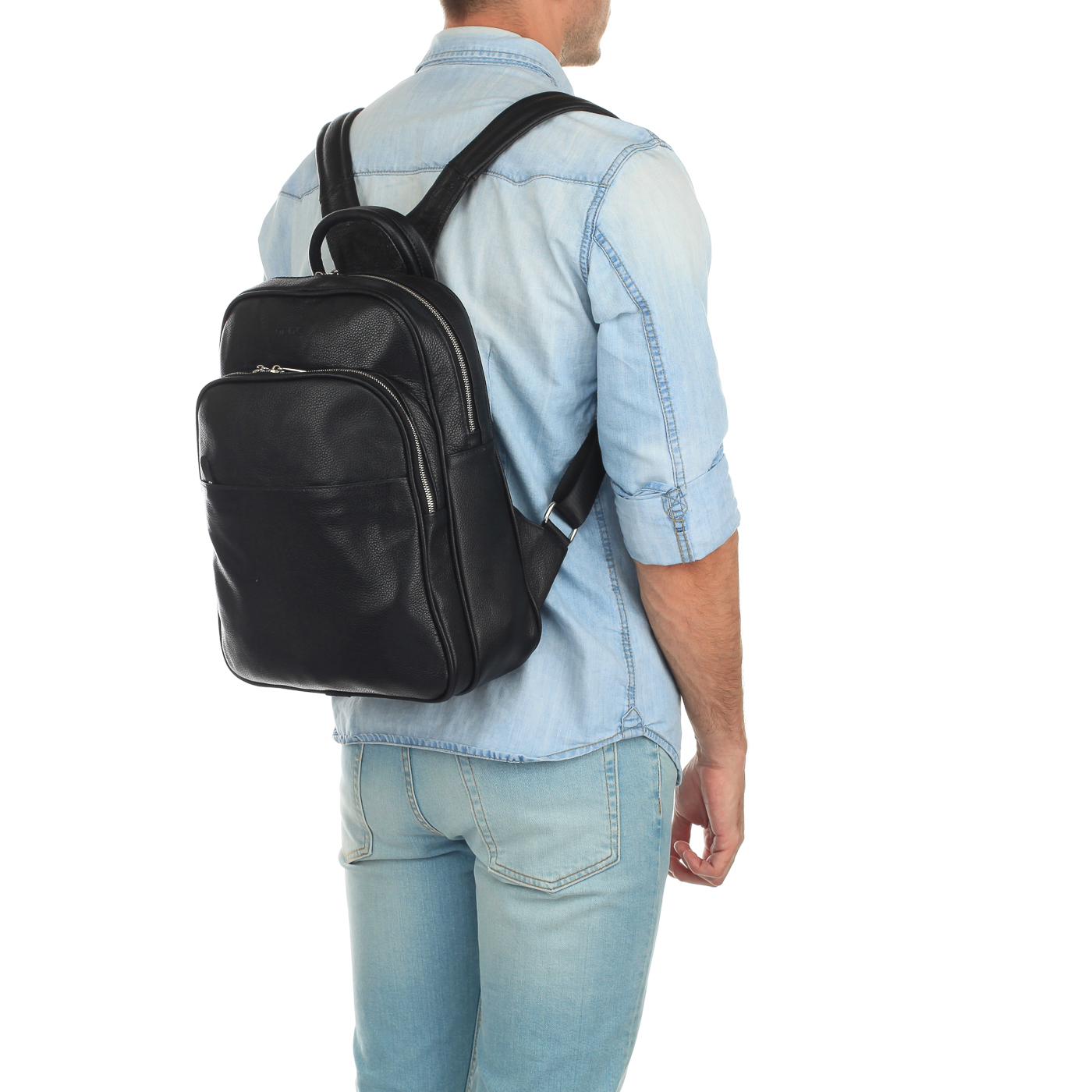 Рюкзак из натуральной кожи Stevens 