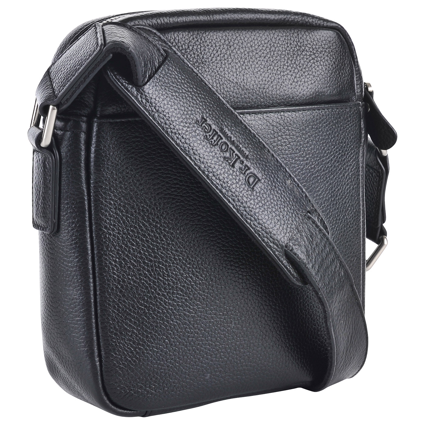 Мужская кожаная сумка через плечо Dr. Koffer 