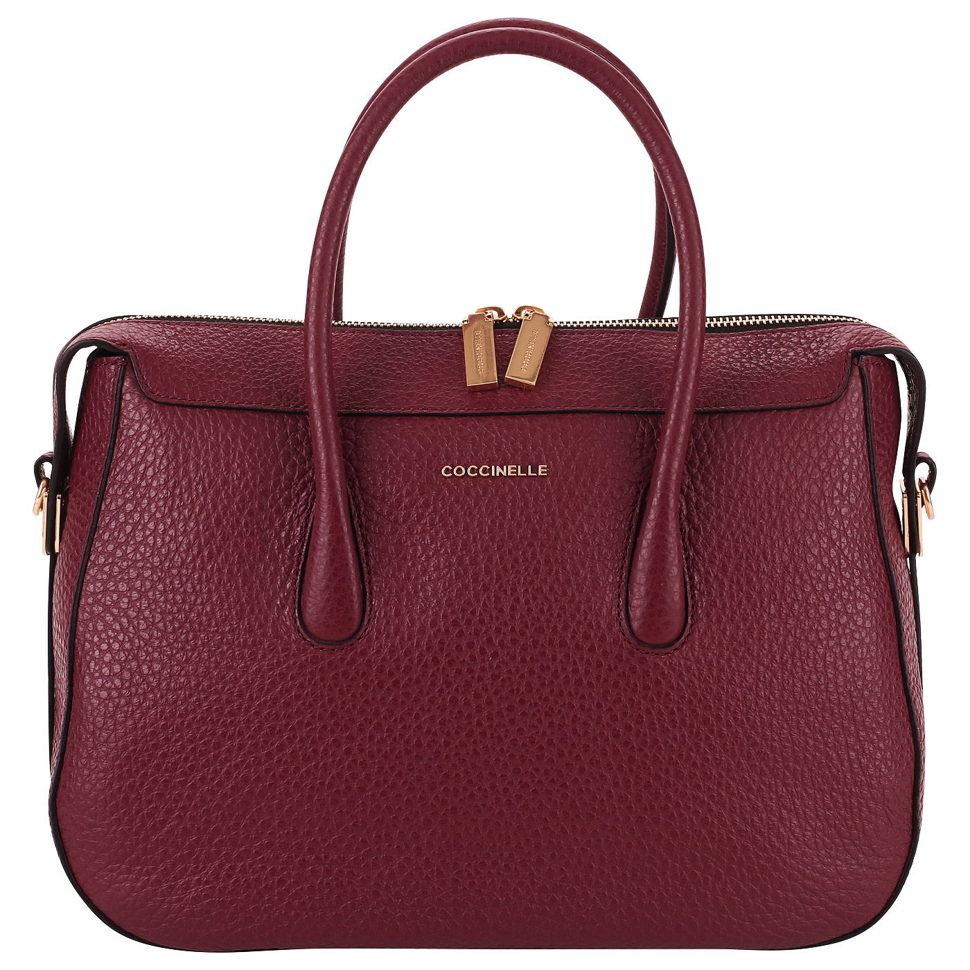 Coccinelle Кожаная сумка на двойной молнии