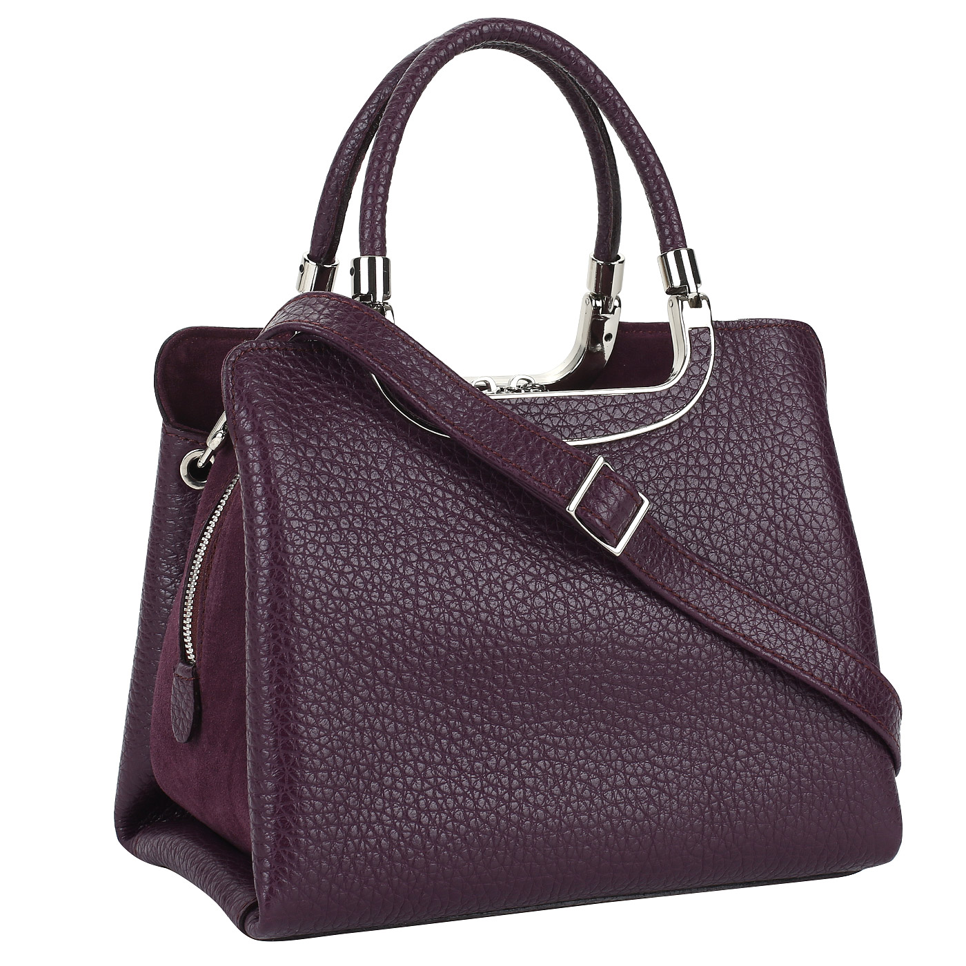 Компактная бордовая сумочка Gilda Tonelli Cerv Cam