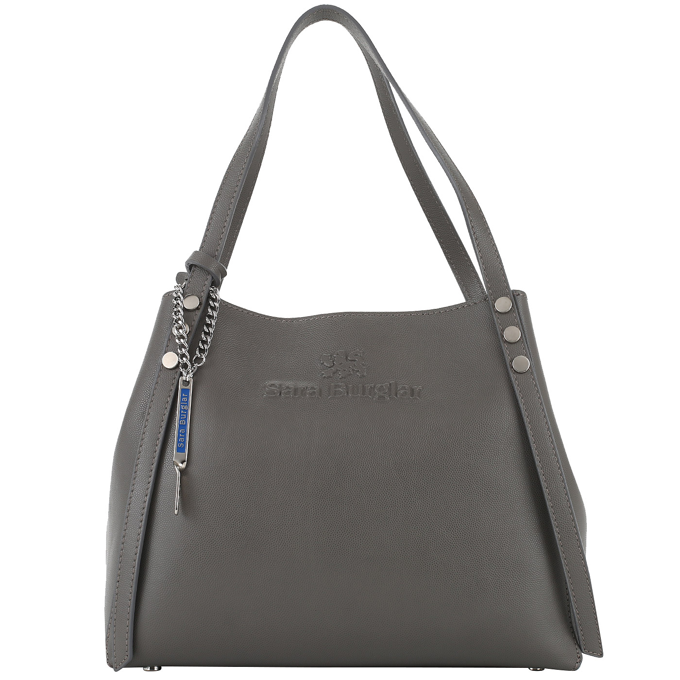 Sara Burglar Тисненая кожаная сумка