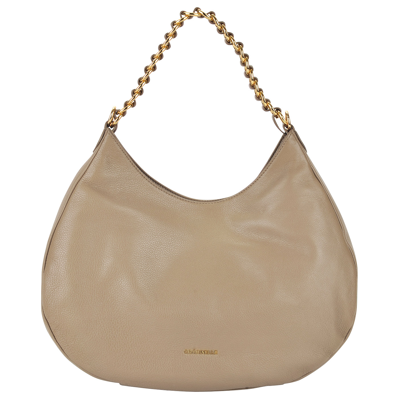 Coccinelle Вместительная женская сумка из натуральной кожи