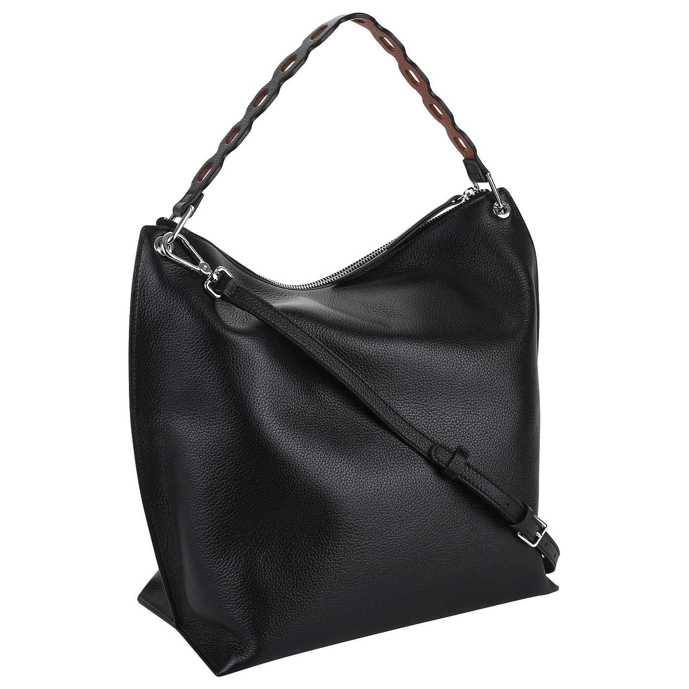 Мягкая сумка с декоративной ручкой Coccinelle Naive