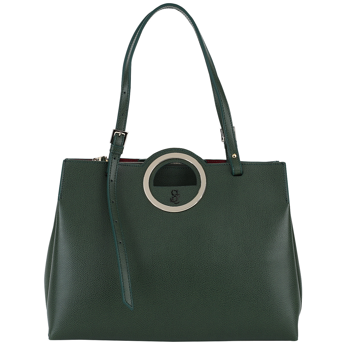 Carlo Salvatelli Женская сумка с тремя отделами