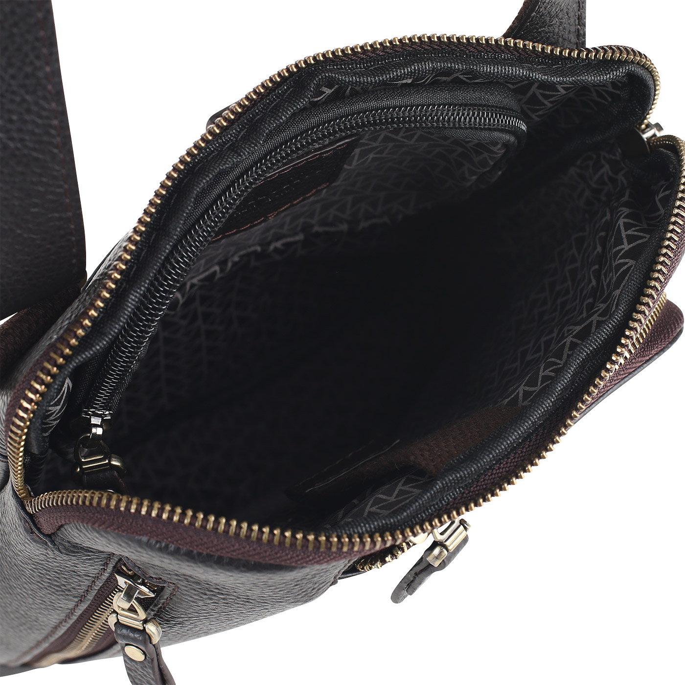 Кожаная сумка через плечо Dr. Koffer 