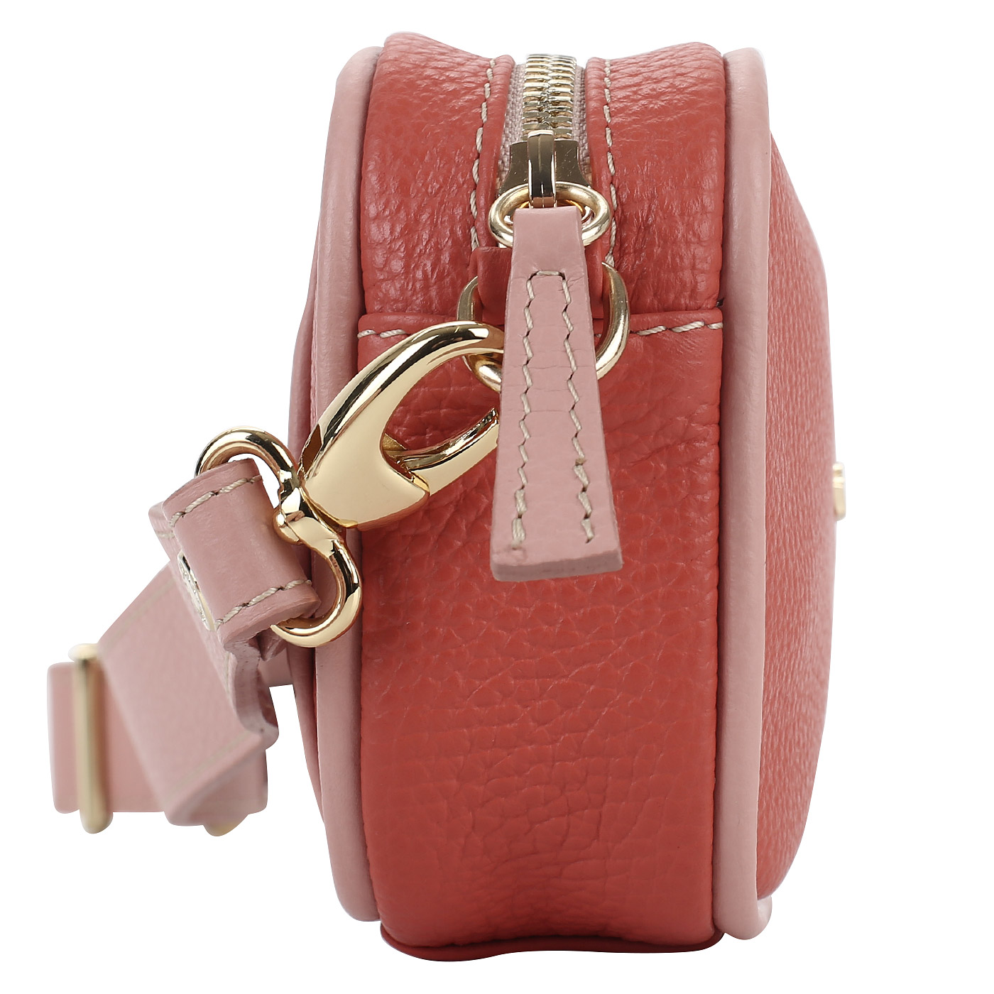 Зернистая поясная сумка Bruno Rossi 