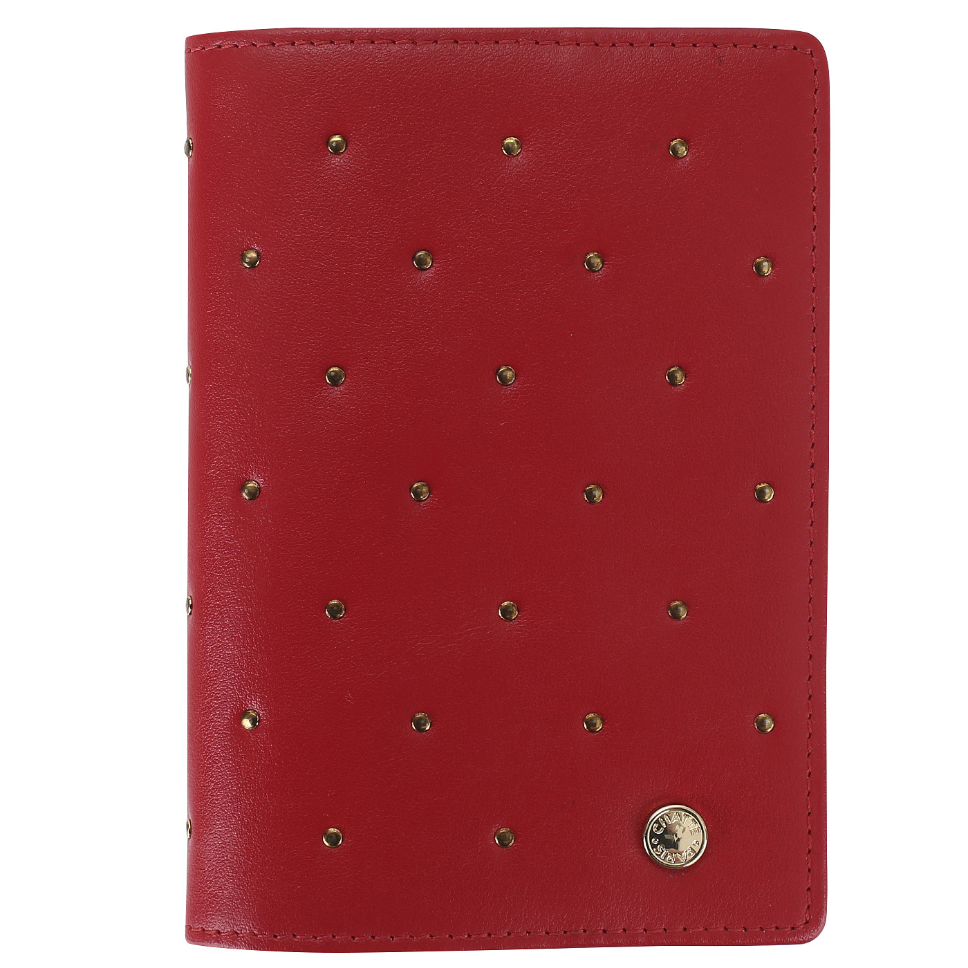 Chatte Обложка для паспорта с клепками