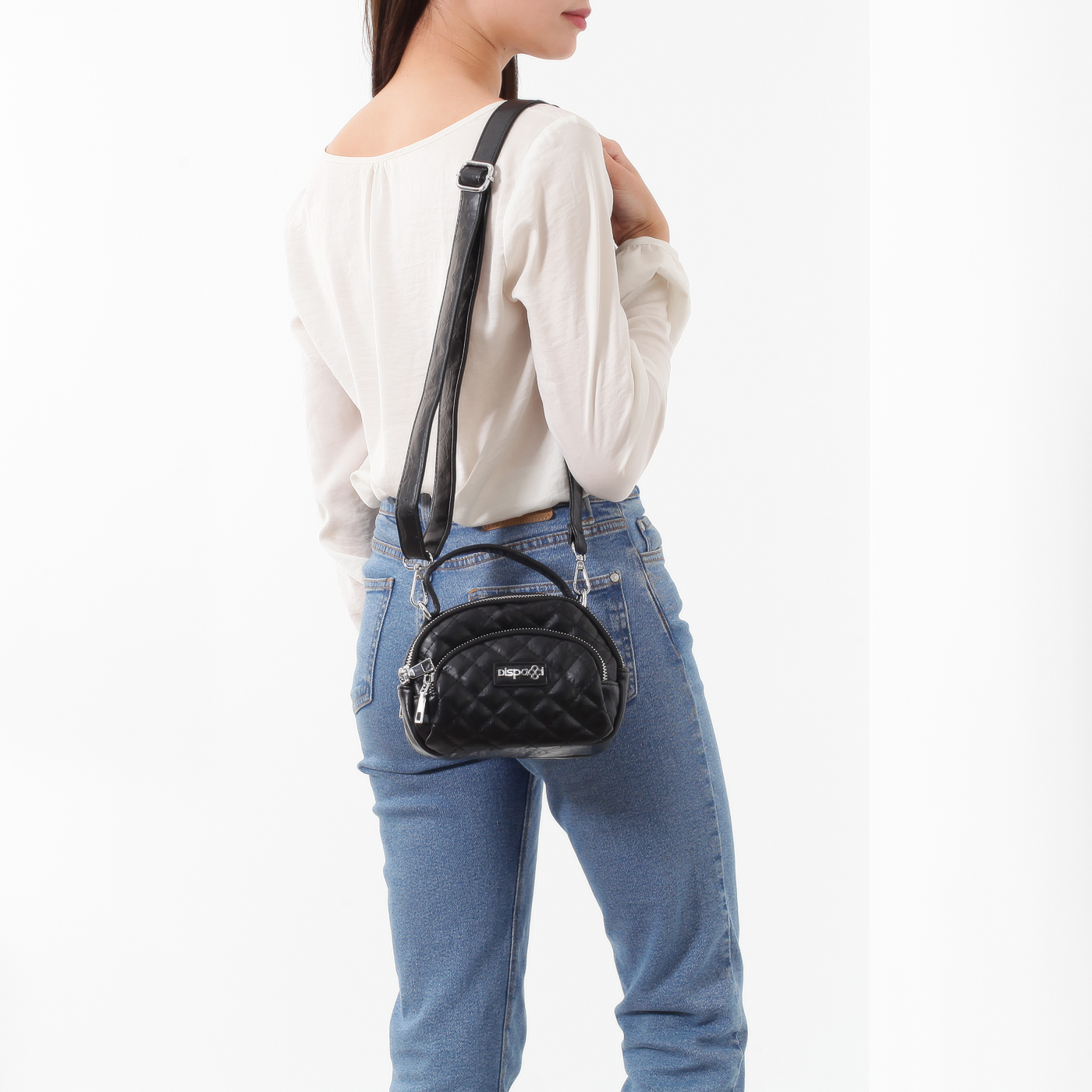 Стеганая сумочка с двумя отделами Dispacci 