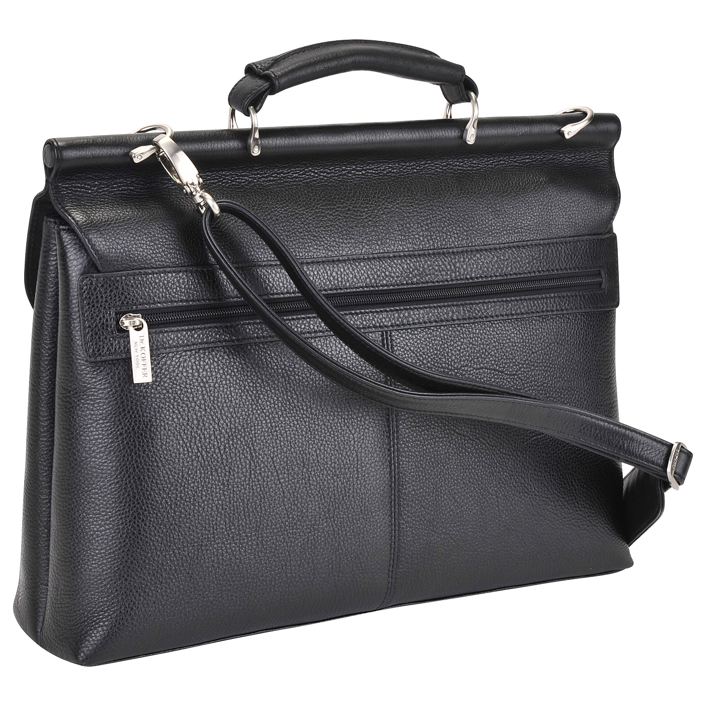 Мужской кожаный портфель Dr. Koffer 