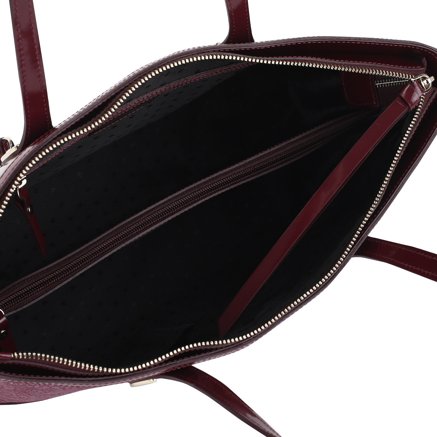 Комбинированная сумка с тиснением Aurelli 